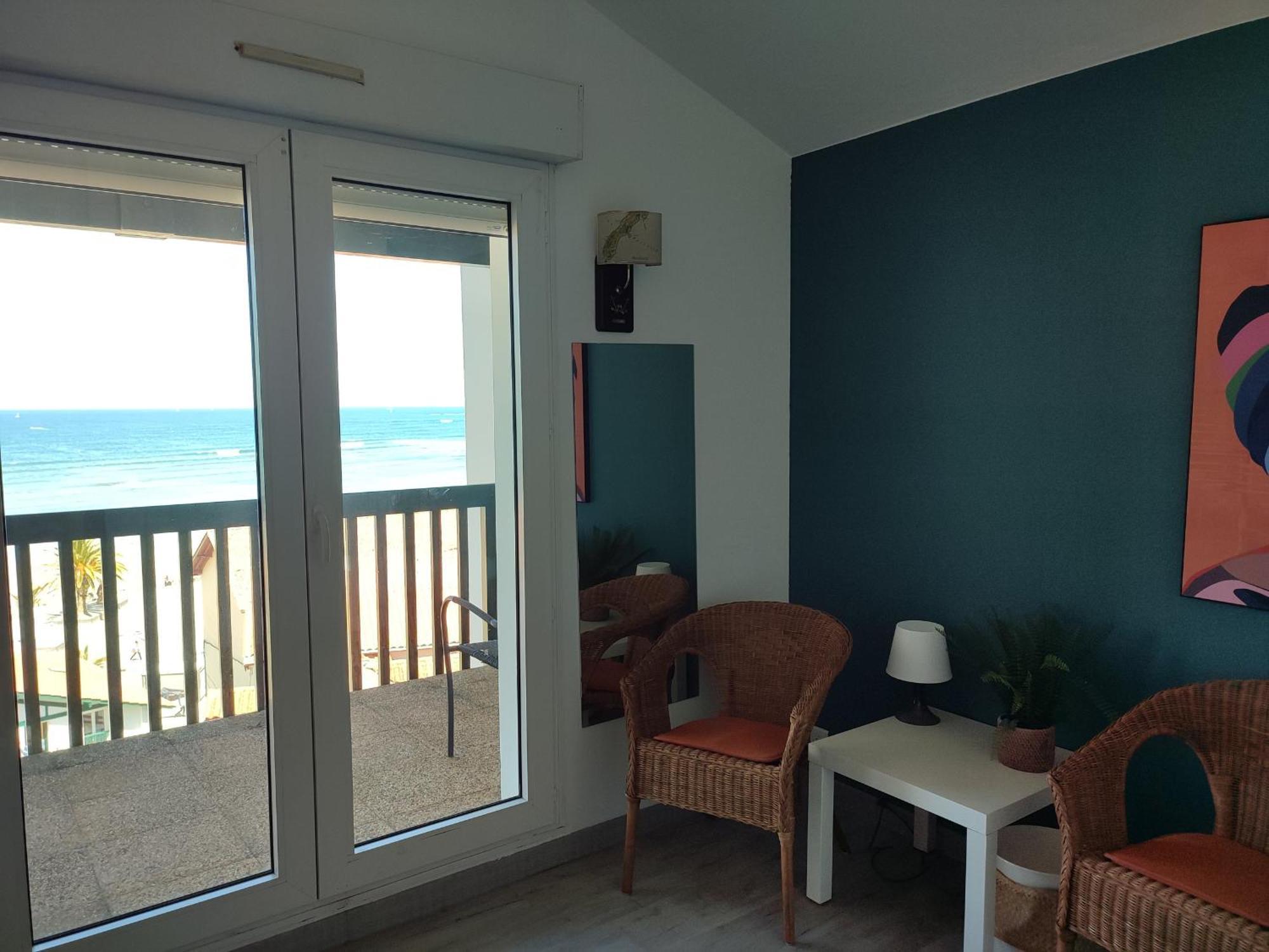 Appartement T4 Hendaye A Deux Pas De La Plage Avec Parking Prive - Fr-1-239-666 Luaran gambar