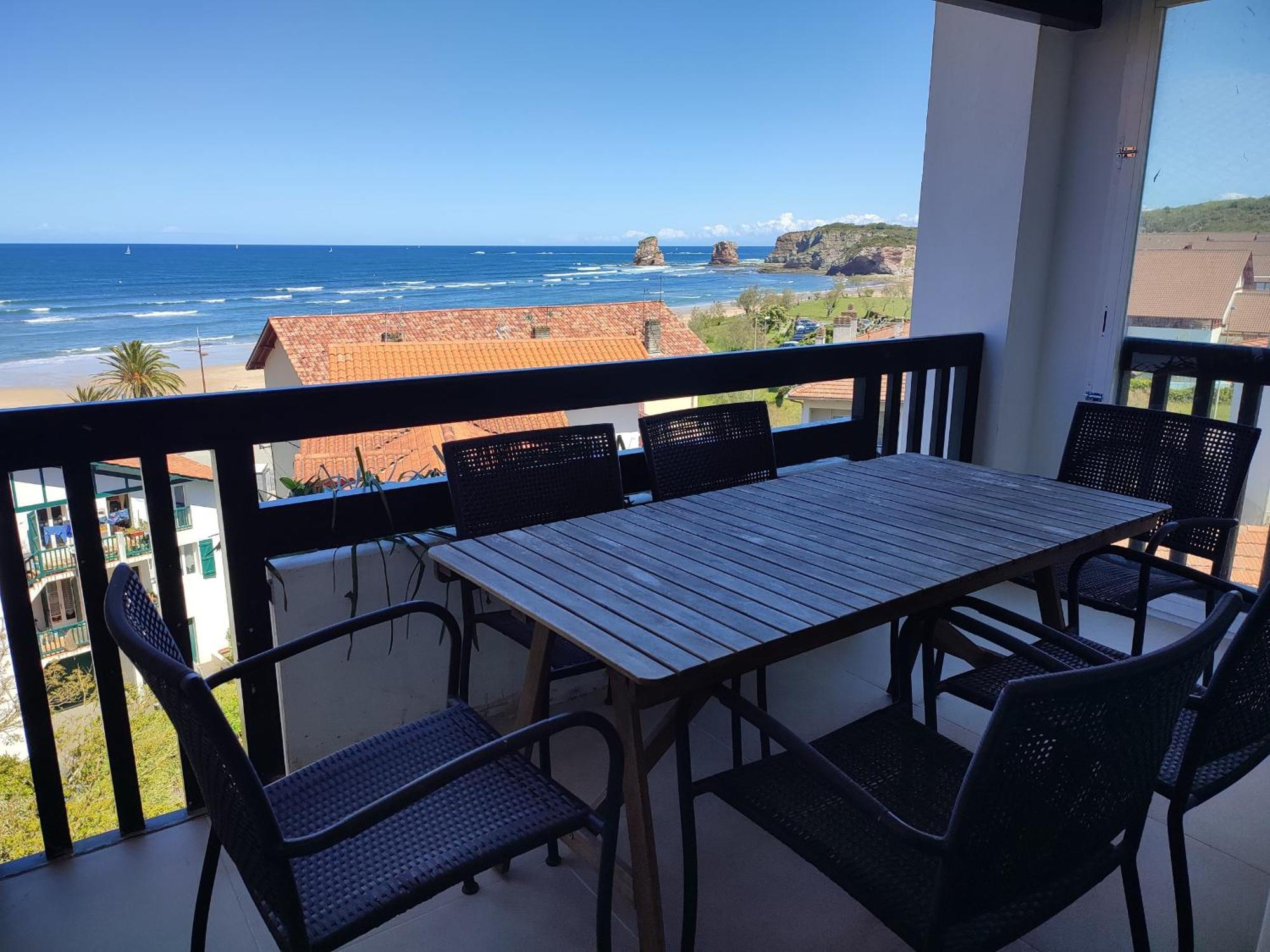 Appartement T4 Hendaye A Deux Pas De La Plage Avec Parking Prive - Fr-1-239-666 Luaran gambar