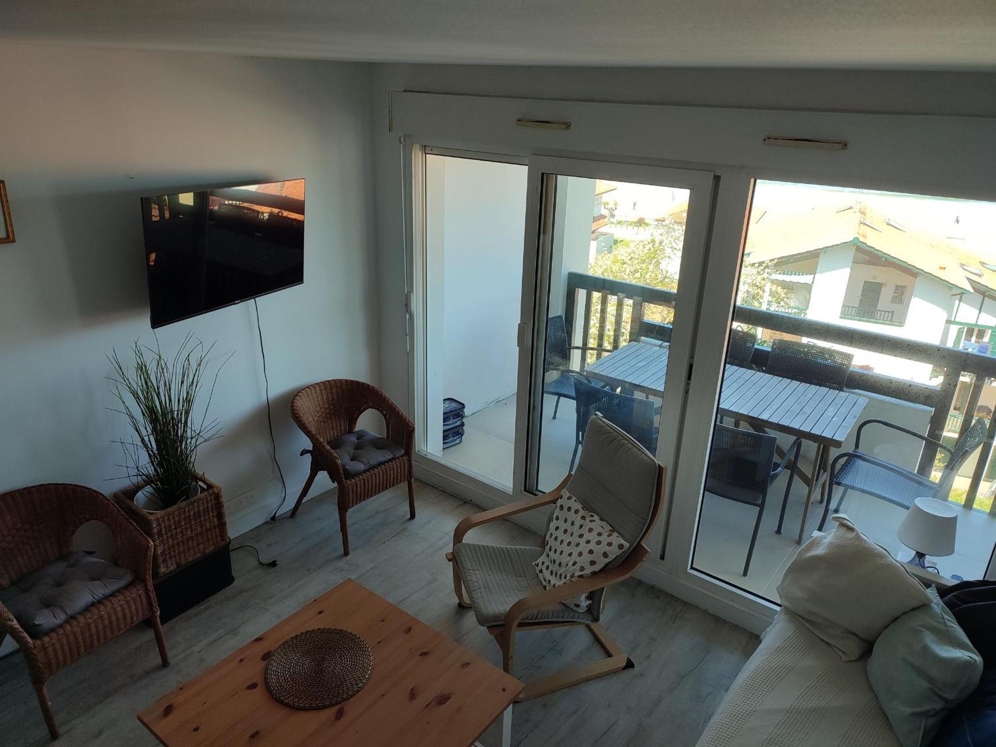 Appartement T4 Hendaye A Deux Pas De La Plage Avec Parking Prive - Fr-1-239-666 Luaran gambar